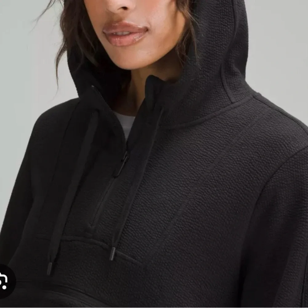 lululemon athletica Scuba Textured Charcoal Hoodie
